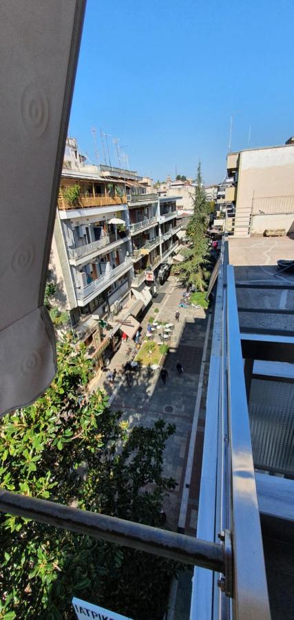 Cozy Penthouse Lägenhet Tríkala Exteriör bild
